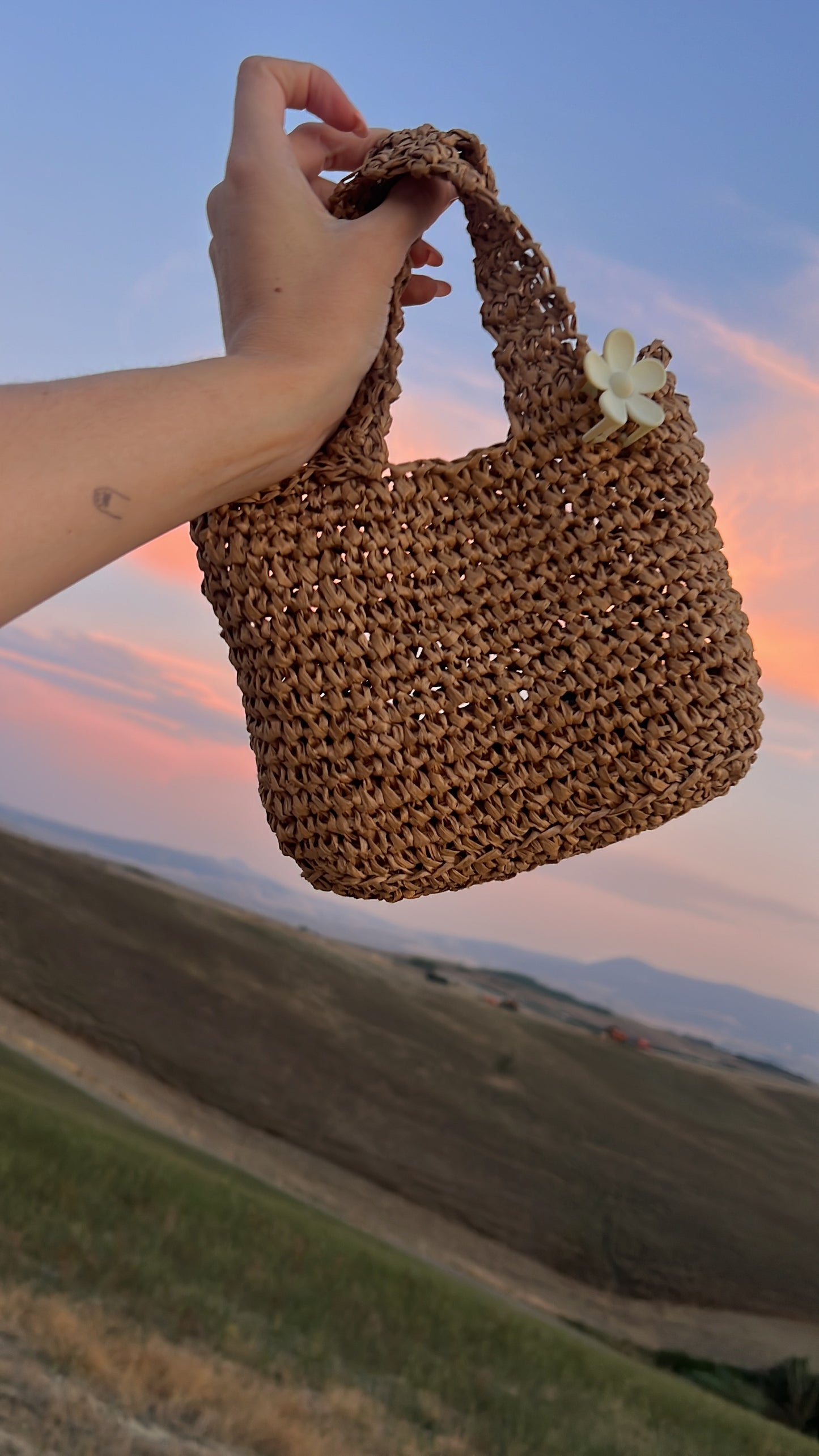 (Pre-Venta) PATRÓN: BOLSO DE CROCHET RAFIA