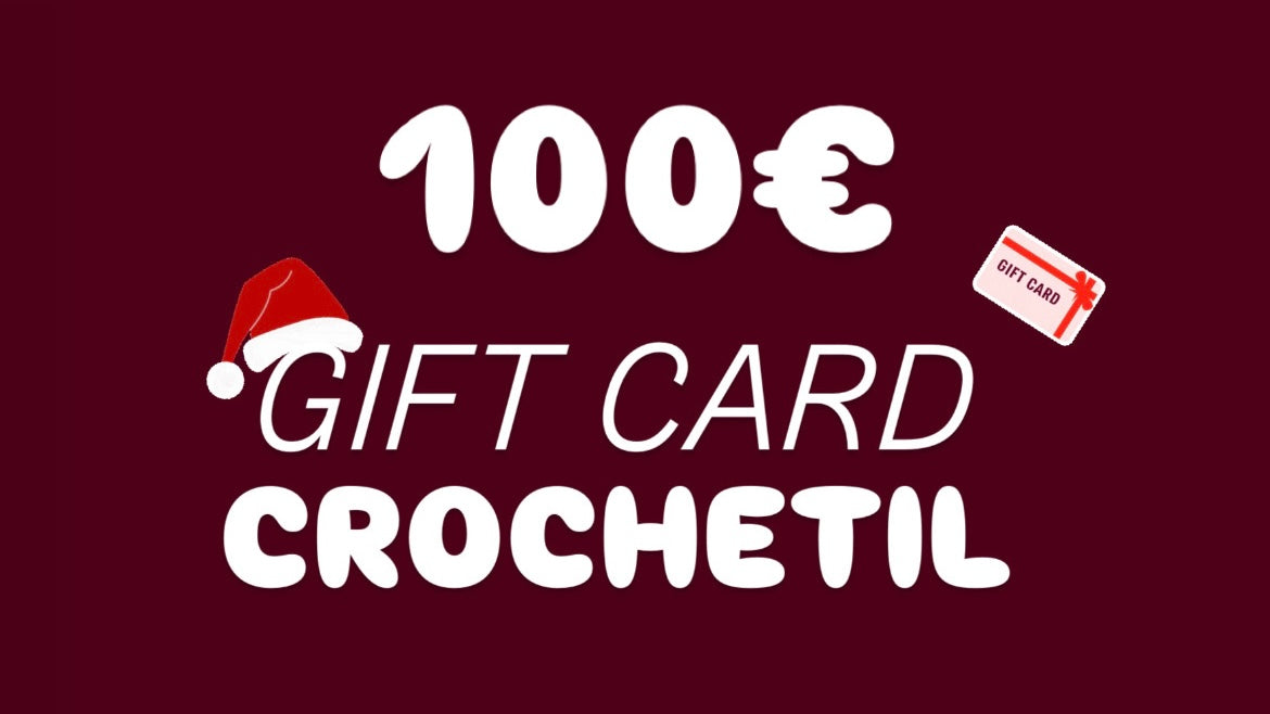 🎁GIFT CARD CROCHETIL🎁