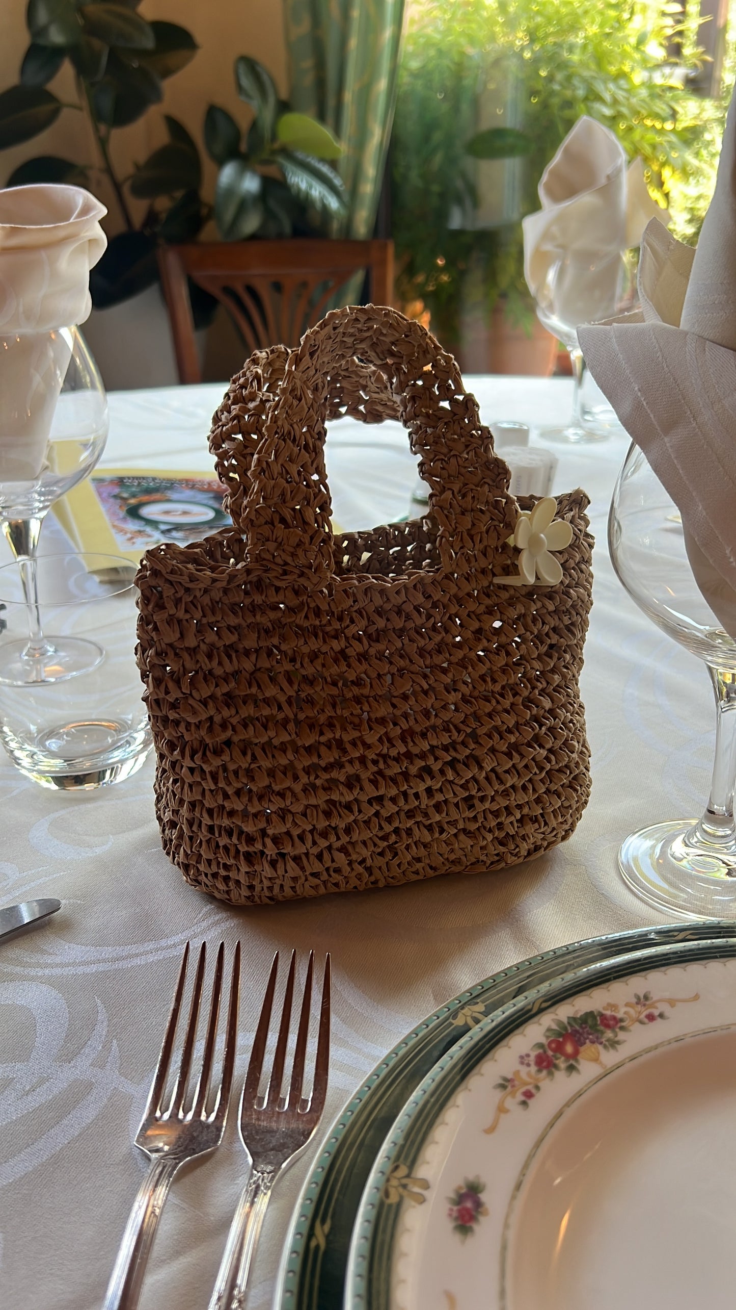 (Pre-Venta) PATRÓN: BOLSO DE CROCHET RAFIA